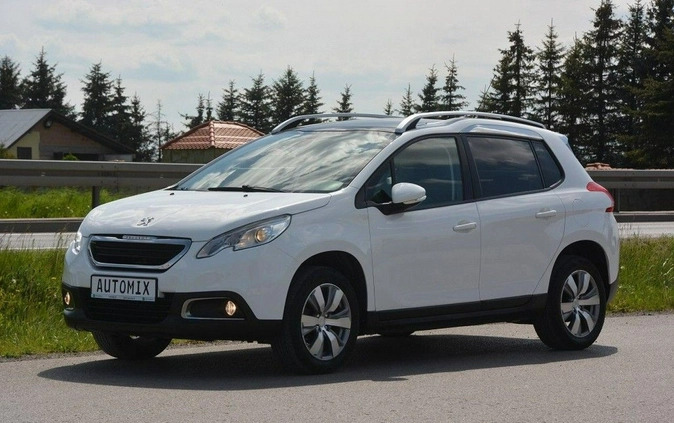 Peugeot 2008 cena 36600 przebieg: 140657, rok produkcji 2015 z Sieniawa małe 352